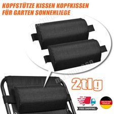 2× Kopfkissen Kopfstütze