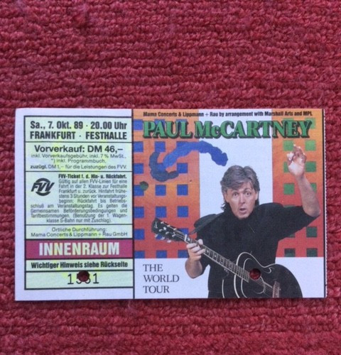 Paul cartney 1989 - paul, cartney,