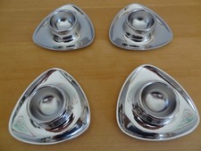 ALFRA ALESSI 4 Eierbecher 18/10 Stainless Steel Vintage Zustand + (8 vorhanden)