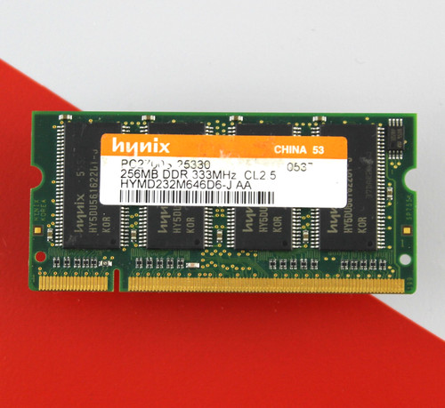 Hynix 256 ddr ram - 256, 200-pin