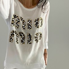 Shirt Bluse Tunika Weiß Neu