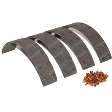 Bremsbelag 4x lang Fußbremse