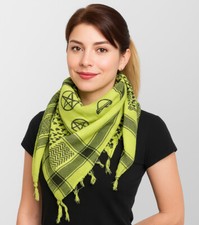 Shemagh Tuch grün schwarz