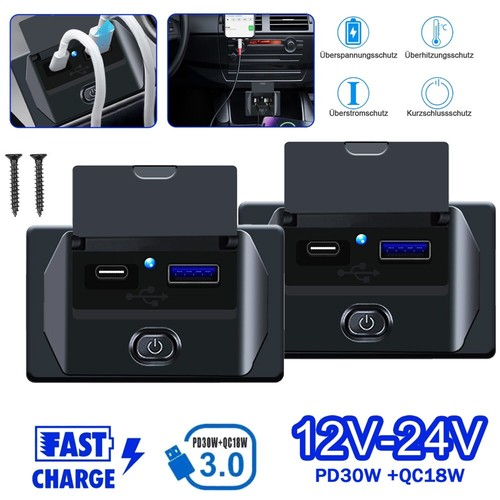 Usb steckdose 12v - usb, 12v/24v