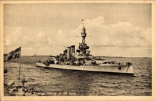 Ak Schwedisches Kriegsschiff