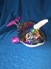 Pailletten Narwal Plüsch