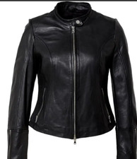 freaky nation lederjacke damen