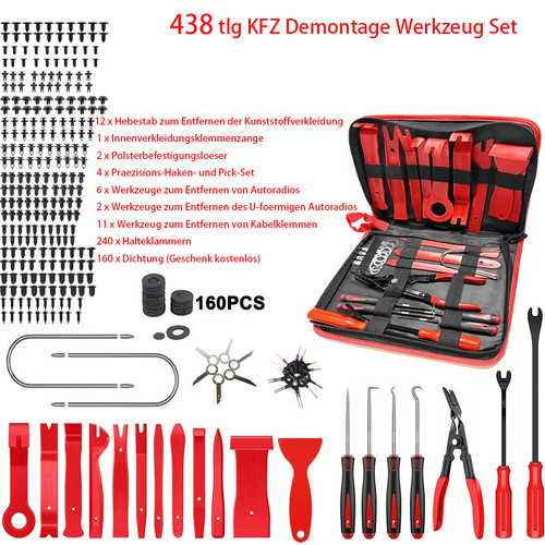 438 teiliges kfz demontage - 438-teiliges,