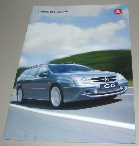 Auto prospekt citroen - citroen, c5