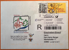 Bund, R-Ganzsache mit Zudruck, USo 61 ZF 2302, Hessentag, 2008, Homburg Efze