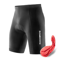 ROCKBROS Fahrradhose MTB Kurz Radlerhose 3D Sitzpolster Herren Damen Bike Shorts
