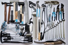 HAZET Werkzeug-Sortiment Werkzeugsatz Ausbeul Karosserie Werkzeug 0-1900/77 tlg