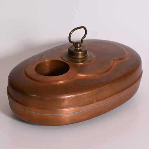 Alte antike wärmflasche - alte,