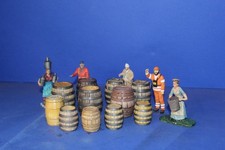 10035G für Spur G/LGB 11 große Fässer bemalt, Diorama Zubehör, GMK Resin/Kunstst