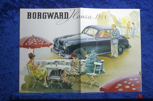 Borgward hansa 1800 1952 1954 - borgward,