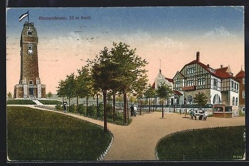 Chemnitz borna bismarckturm - chemnitz-borna,,