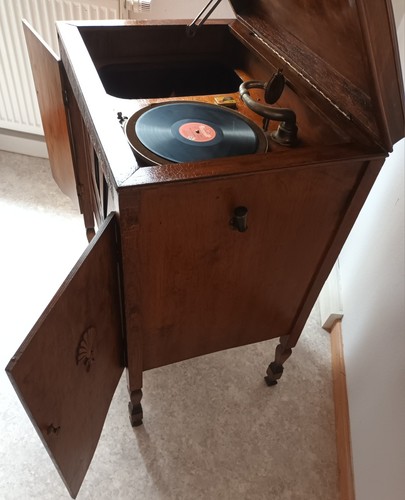 Schrank grammophon - schrank,