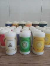 54 Engelalm Kerzen Sternzeichen & Chakra Kerzen   Verschiedene Größen 