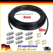 Kraftstoffleitung Stahl Polyamidrohr Benzinleitung Reparatur Satz 8 mm 10 Metre