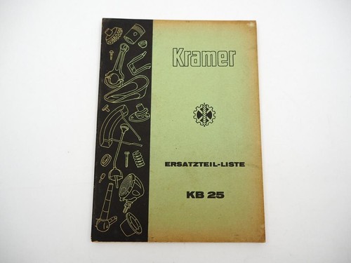 Original kramer kb25 schlepper - original,