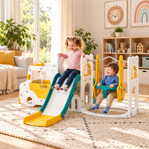 7in1 kinderrutsche schaukel - kinderrutsche,