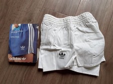 Neue Adidas Beckenbauer Shorts Sporthose Cotton Vintage Gr. 5 / M