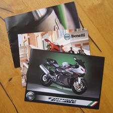 Motorrad Prospekt Satz Benelli