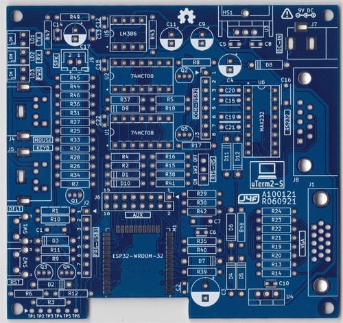 Uterm2 esp32 vga terminal - uterm2-s-esp32-vga,
