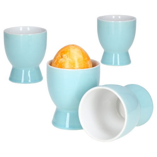 Eierbecher pastellblau - 4x, xl-