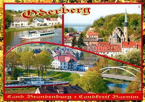 Oderberg mark seitenraddampfer - oderberg,