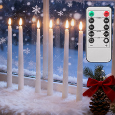 12pcs set stabkerzen led - set,
