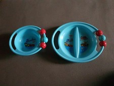 Babyteller Schale  Marke Trudeau blau Disney Cars 