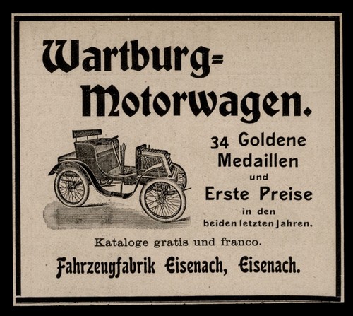 Alte werbung reklame 1901 - reklame,