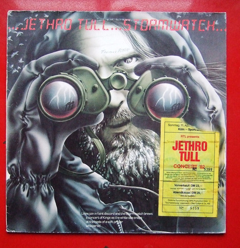 Konzertkarte jethro tull - konzertkarte,