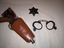 Sheriff Set Pistole Vintage Fasching Cosplay JG Schrödel
