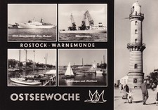 Postkarte - Rostock -