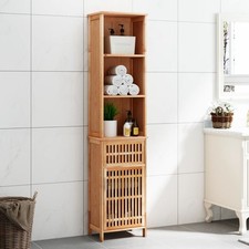 Badschrank massiv Nussbaum