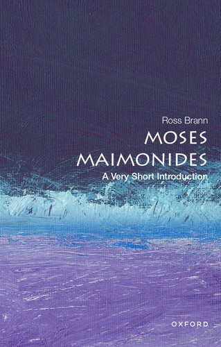 Moses maimonides ross brann - moses,