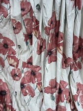 Paar vintage rot - rot, mohnblumen