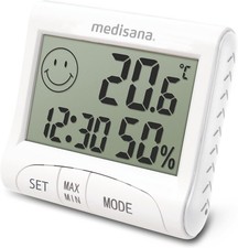 medisana HG 100 digitales Hygrometer, Zimmerthermometer, Feuchtigkeitsmesser