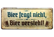 Blechschild lustige Sprüche
