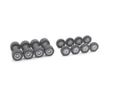 1:87 EM0362 ELBE-MODELL 8x Radsatz mit Gummireifen Geländeprofil