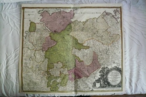 Alte landkarte norddeutschland - landkarte,