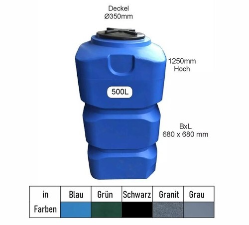 Varile wassertank 500l vqu - 500l, "vqu"