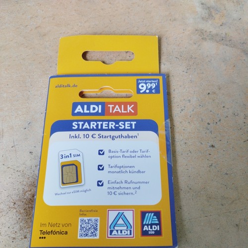 Aldi talk starter set - aldi,
