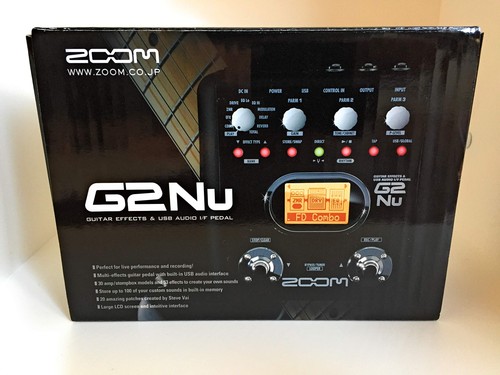 Zoom g2nu multi effekt - multi-effekt, audio