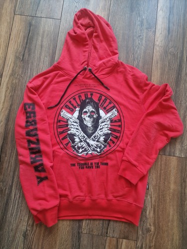 Rote kapuzenpullover yakuza - rote,