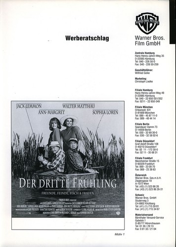 Der dritte frühling - der,