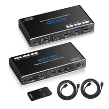 USB 3.0 HDMI KVM Switch 2 PC 1