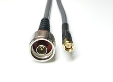 H-155 Antennenkabel mit SMA-Male Stecker / N-Stecker - gewünschte Länge wählen
